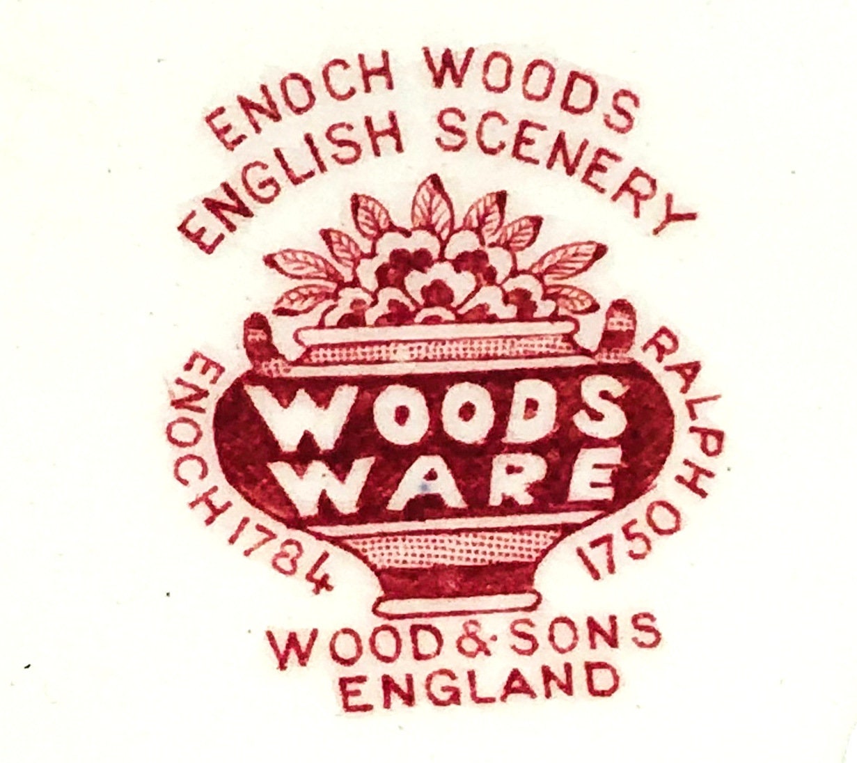 Vintage Dinner Plate, 