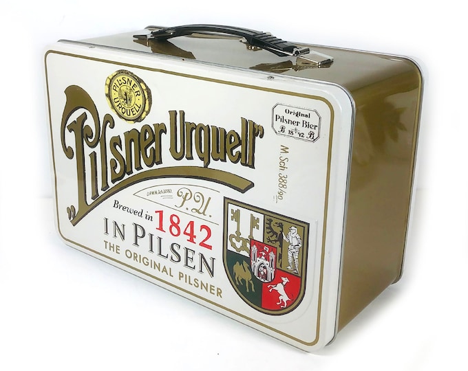 Grown up Lunch Box pilsner Urquell, Army Green, White, Black, Red Etsy