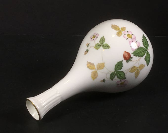 Vintage Wedgwood Bud Vase wild Strawberry Etsy