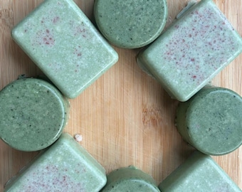 Margarita playera / Jabón de leche de cabra sin detergente con sal rosa del Himalaya y aceite esencial de lima