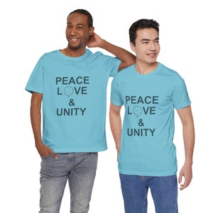 Camiseta Paz Amor Unidad, Camiseta Paz, Camiseta Geografía, Camiseta Paz, Camiseta Paz, Camiseta Paz, Camiseta Paz Mundial, Paz Mundial, Paz, Camiseta Unidad