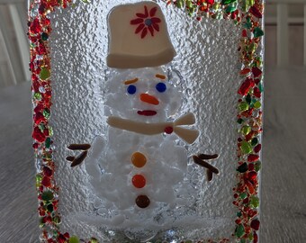 Papel Giftware クリスマス スノーマン キャンドルホルダー ホリデー