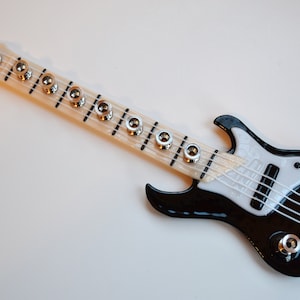 Bass guitar menorah