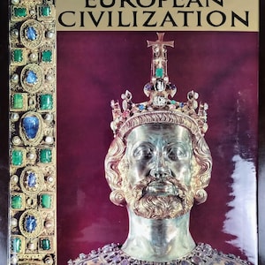 El amanecer de la civilización europea / Libro Time-Life de 1965 / Serie Grandes Edades del Hombre / Sobrecubierta
