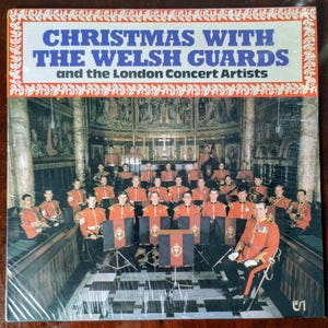 Sealed Vinyl Record - Christmas With The Welsh Guards & London Concert Artists - 1982 Holiday Music - Free Shipping in US!
