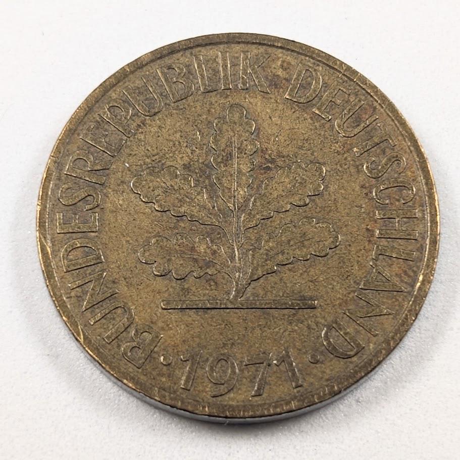 1888年 ドイツ帝国 10ペニヒ硬貨 1888年 ドイツ帝国 10ペニヒ硬貨