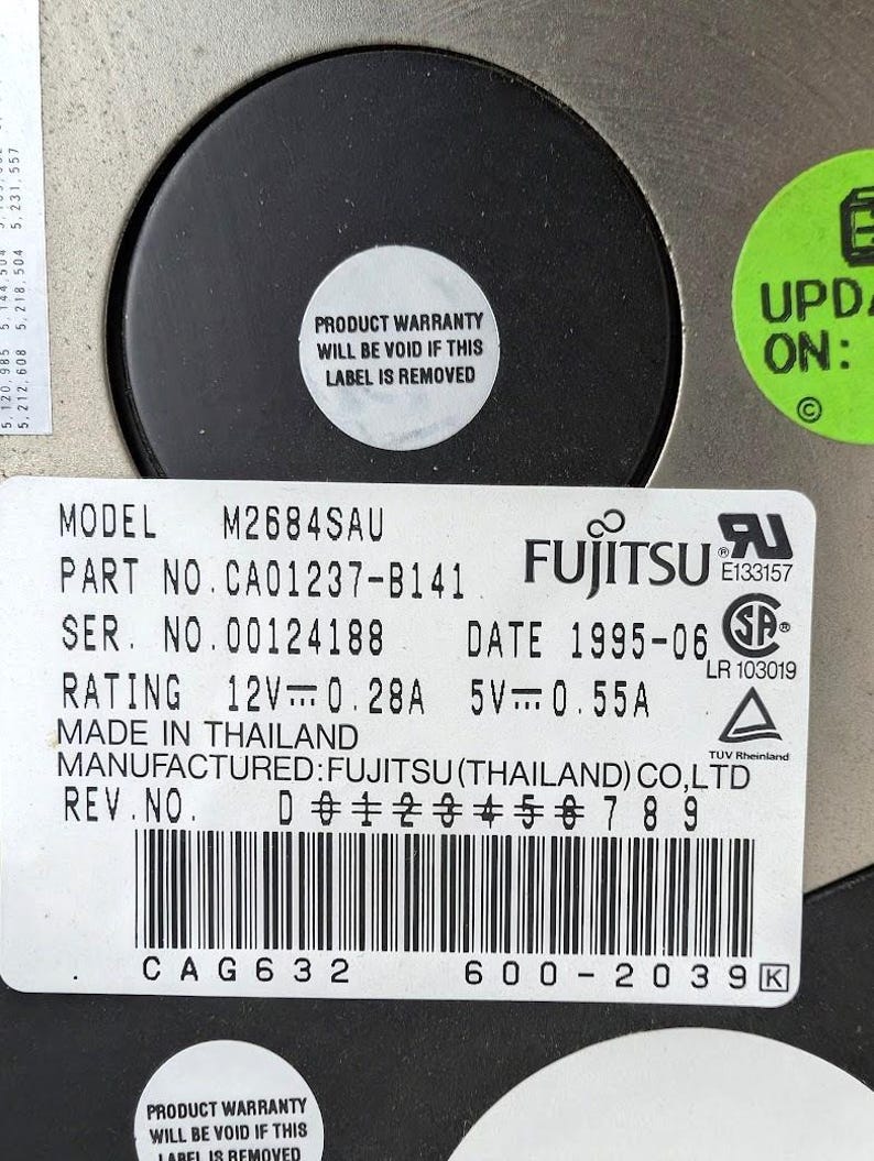 Fujitsu Serial Number Examples Vintage Nextstation Workstations Pair – UNIX Slab Computers for ...