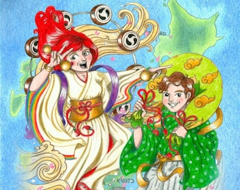 Crossing Borders-Travels in Japan' Small Press Full Colour Pencil Travel Zine Comic Graphic Novel Art Book