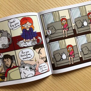 Mini-comic'Meeper'Graphic Novel-Cat Comic-Cats image 2