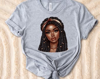 Black Girl Png Back Girl Sublimation Design Black Girl Clipart Black Queen Png Afro American Png Afro Girl Png Digital Download Melanin