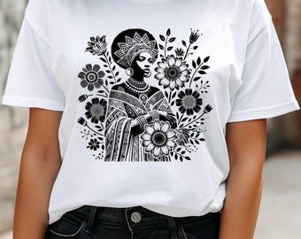 Black Woman Png Black History Month Png Juneteenth Clipart Black Sublimation Design Black Afro Queen Digital Download Afro Woman Fashion