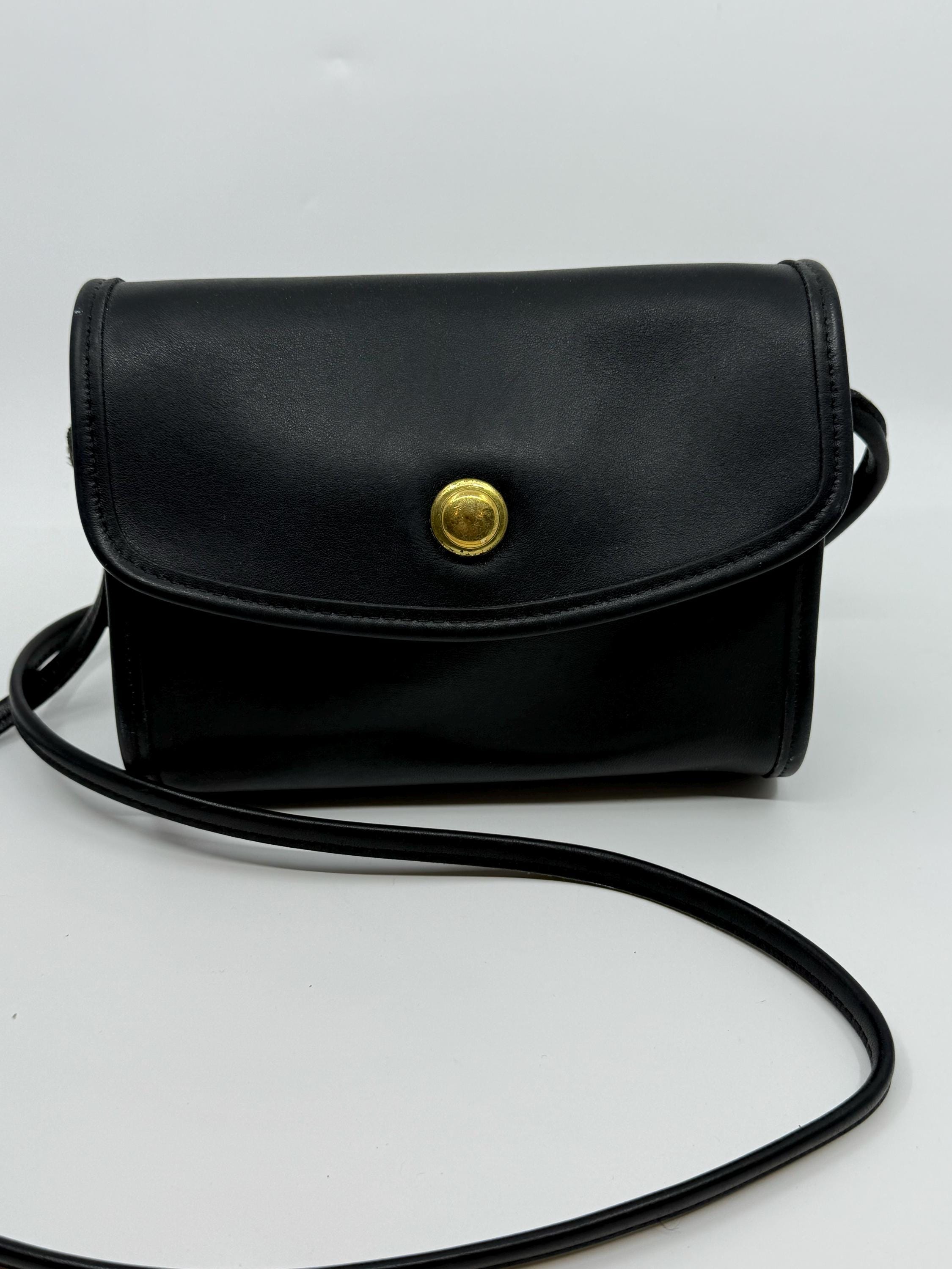 バッグ Vintage Coach Chrystie Bag Green Leather Vintage Coach Avenue Bag 9886 Forest Green USA 1990's