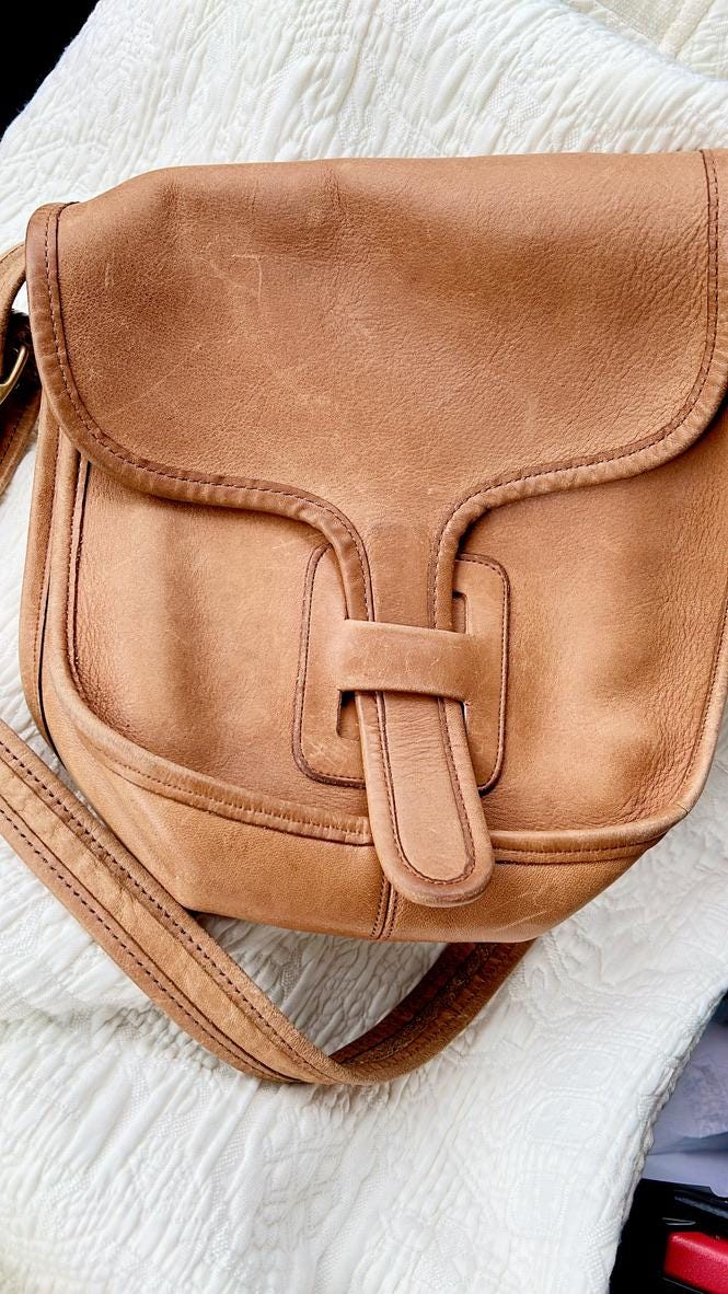 オールドコーチ VINTAGE COACH 9505 BABY COURIER Coach “Baby” Courier Vintage Bonnie Cashin Bag 9505 Rare NYC