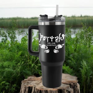 40oz Melanie Martinez Portals Tumbler | Crybaby | Melanie Martinez Merch | Trilogy Tour | K-12 | Portals | Melanie Fans