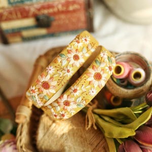 HANDMADE ORCHID FLOWER HEADBAND SILK COUNTRY STYLE_CWMM6126 main image 1