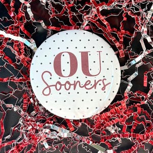 Oklahoma University Game Day Button