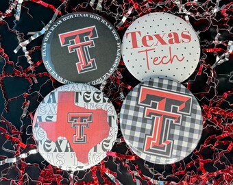 TEXAS TECH Game Day Buttons | Gameday Pins | College Football ...