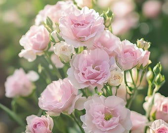 ESMIX MIX Eustoma Flower Seeds – Gorgeous, Hardy Lisianthus Blooms for Garden Lovers