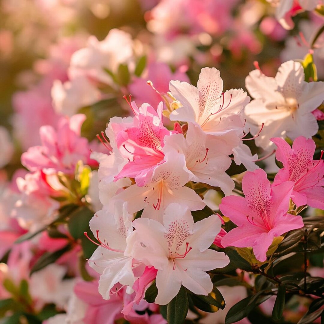 Mixed Color Azalea Flower Seeds Rare Colorful Blooms Perennial