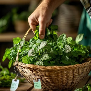 Mint Seeds for Planting – Non-GMO, Heirloom, Perennial Herb, Indoor Outdoor, Easy to Grow