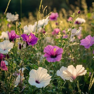 Mixed Hibiscus Syriacus Flower Seeds – Stunning Summer Colors, Ideal for Pollinators & Landscapes