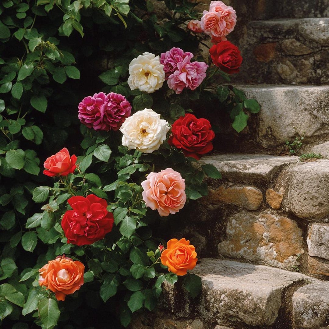 Mixed Color Rose Seeds – Heirloom Garden Favorite for Cut Flowers ...