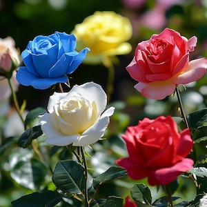 MIX Rose Seeds: Perfect for Spring and Fall Planting - Delightful Blooms All Season Long