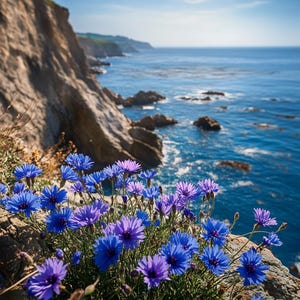 Mixed Colour Cornflower Seeds | Blue Bachelor’s Button Heirloom Wildflower for Pollinator Gardens