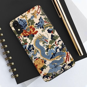 Chinese Dragon Phone Case, Year of the Dragon 2024, Chinoiserie iPhone Samsung Case, Chinese New Year Gift,Dragon Lover Gift,Phonecase