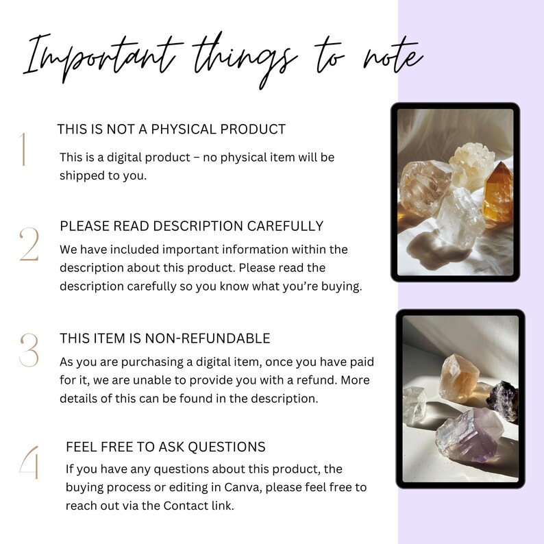 May include: Important things to note: This is a digital product, not a physical item. Please read the description carefully. This item is non-refundable. Feel free to ask questions.