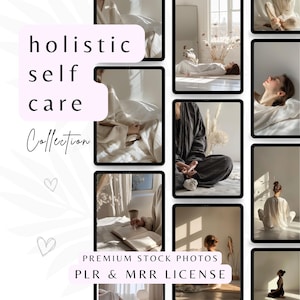 Holistic Self Care Stock Photos, Minimalist Calming Faceless Photos, PLR Neutral Aesthetic Photos, Faceless Reels, Digital Marketing Photos.