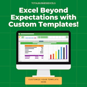 Custom Excel Spreadsheet, Custom Spreadsheet Template, Made to Order Spreadsheet