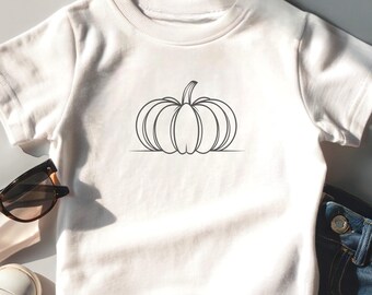 Toddler Pumpkin Patch T-Shirt, Cute Halloween Tee, Fall Harvest Shirt for Kids, Boys and Girls Field Trip Shirt, Autumn Holiday Gift