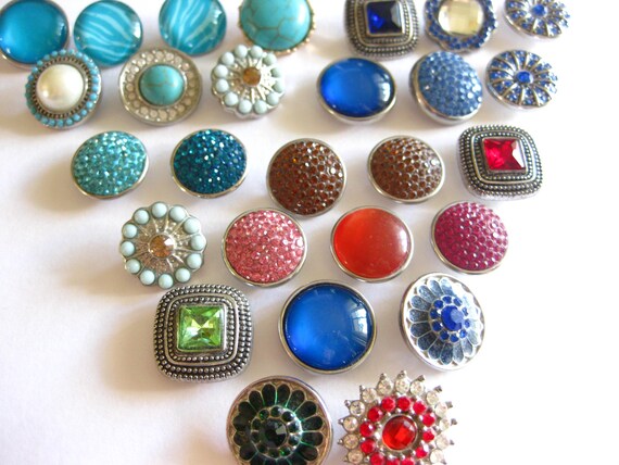 Snap Charm Lot (27) Multi Colored - image 2