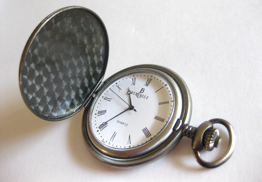 Montre de poche vintage Bérenger gravée Lion ne fonctionne pas