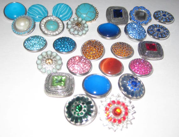 Snap Charm Lot (27) Multi Colored - image 9