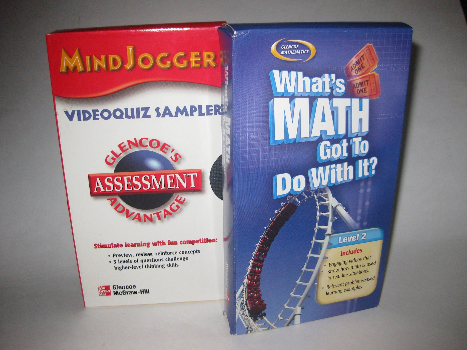 Mathematics VHS Videos Teacher's Edition Lot 2 Vintage - Etsy