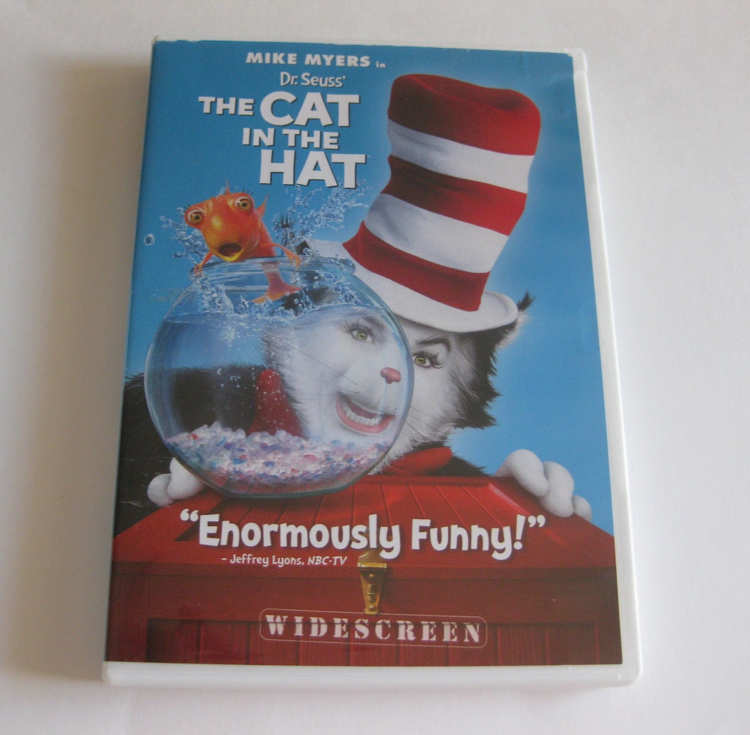 Cat in the Hat Dr Seuss DVD Etsy