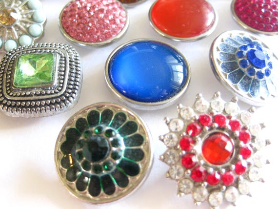 Snap Charm Lot (27) Multi Colored - image 7