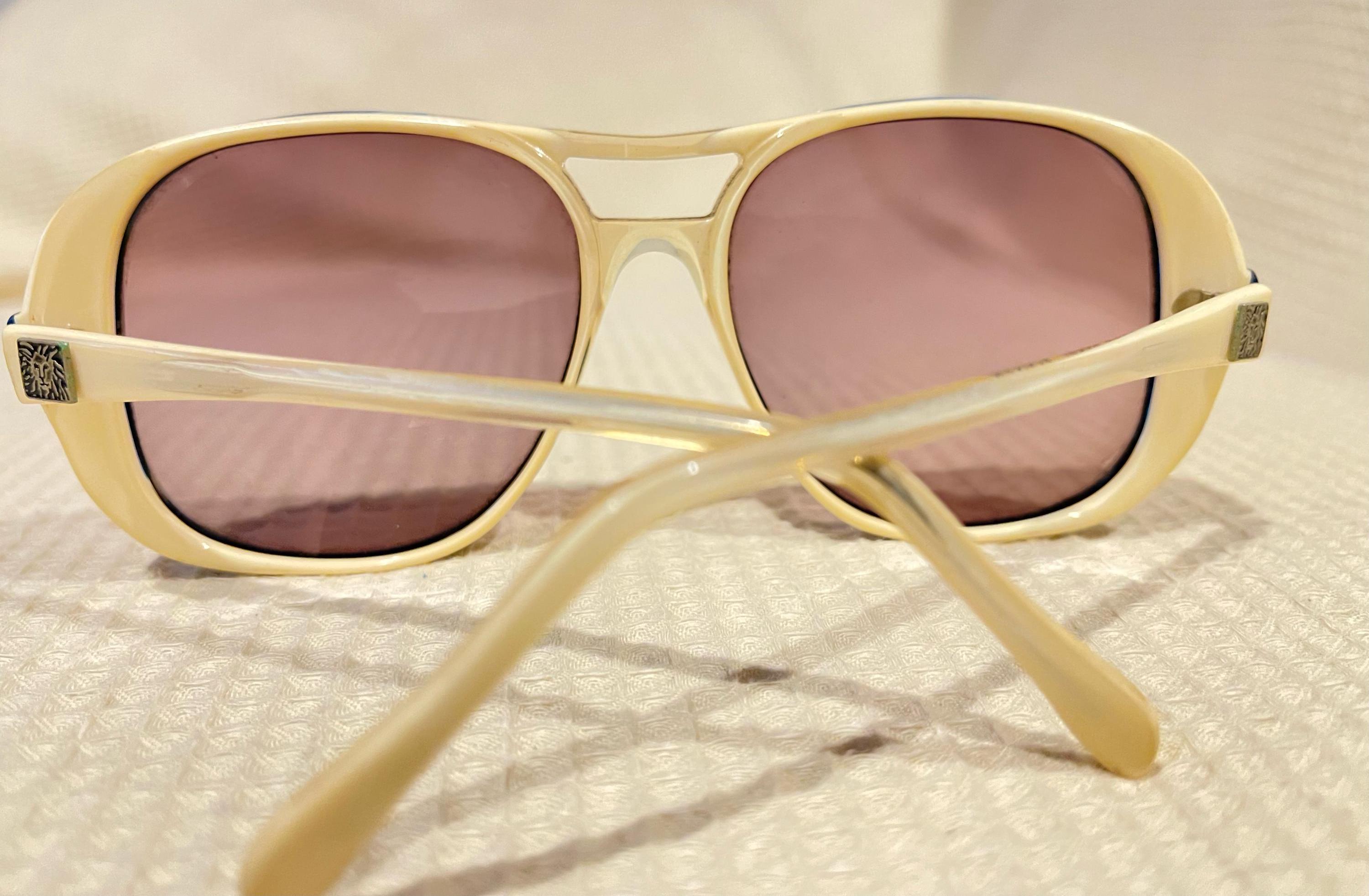 Original Vintage Sunglasses - Anne Klein Riviera Mod 50 Made  display picture 2