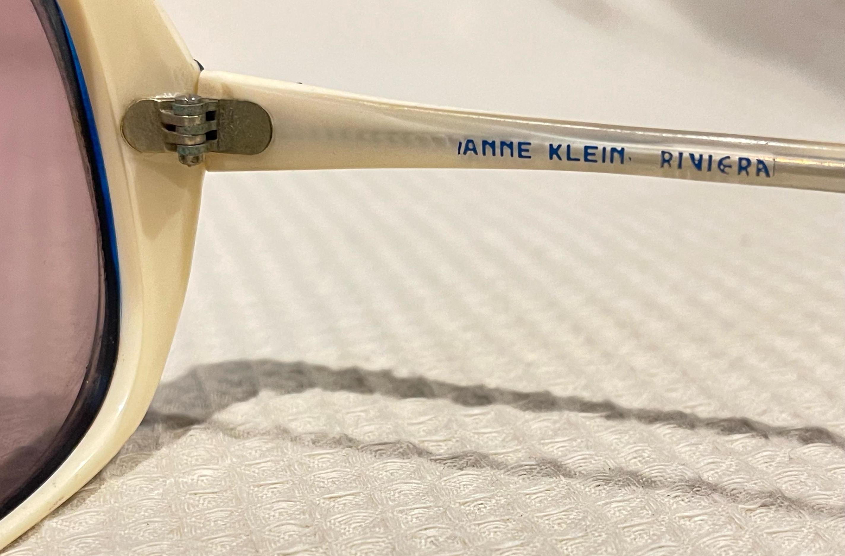 Original Vintage Sunglasses Anne Klein Riviera Mod 50 Made in Italy 1970s Retro Anne Klein 7034 Sunglasses main image 3