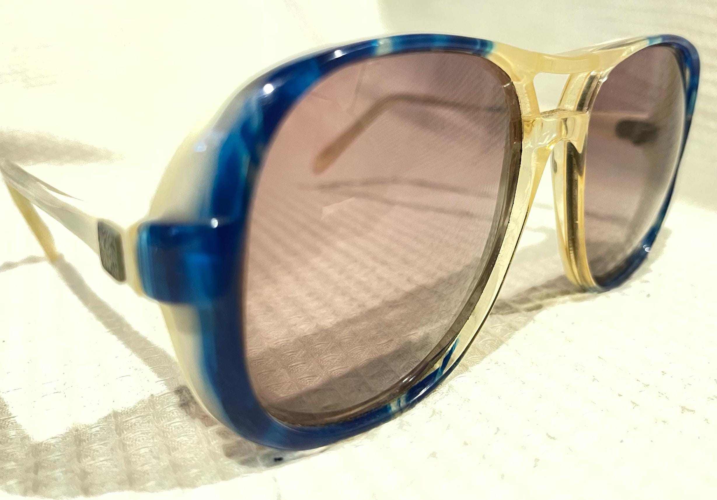 Original Vintage Sunglasses Anne Klein Riviera Mod 50 Made in Italy 1970s Retro Anne Klein 7034 Sunglasses main image 2
