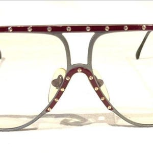 Original Vintage 1970'S ALUM TECH BerDel Lemans Grey Maroon made in Italy