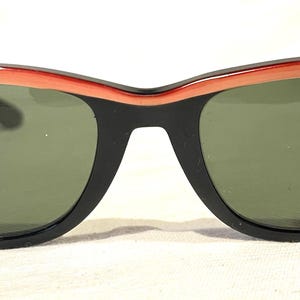 Montatura originale RAY-BAN B&L Wayfarer vintage anni &#39;80 realizzata negli Stati Uniti