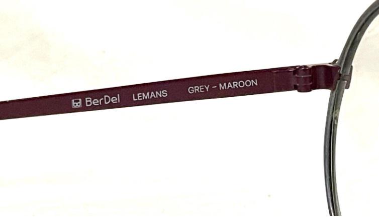 VTG BerDel Lemans Maroon Alum Tech Oversized Aviator Sunglasses Studded Italy Berdel Sunglasses - Etsy main image 4