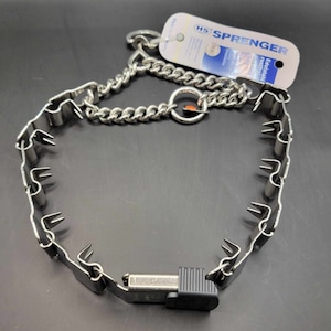 Herm Sprenger Necktech Sport With Assembly Chain and Cliclock Stainless Steel for Necks up to 20 Etsy