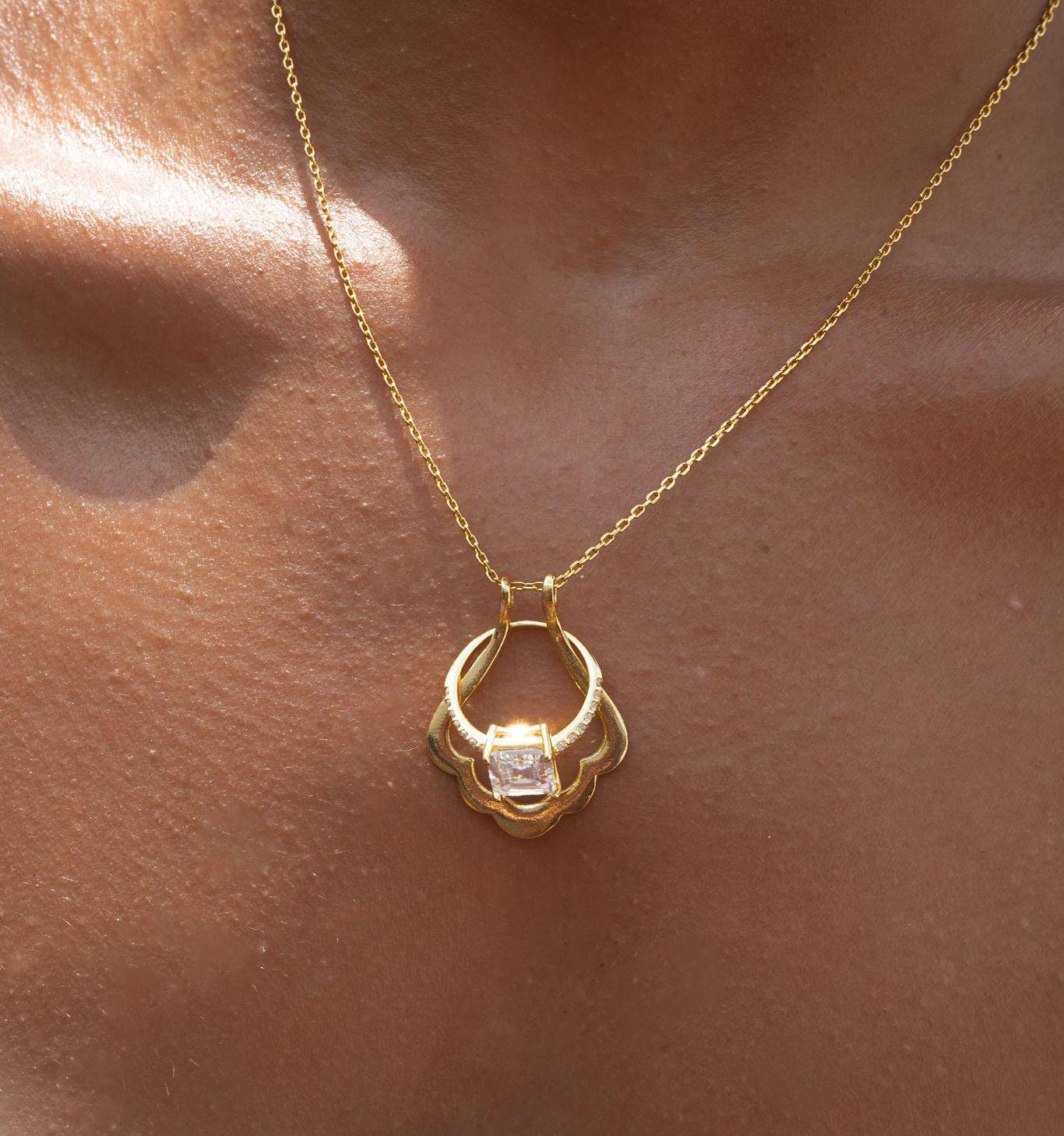 Wedding Ring Holder Necklace