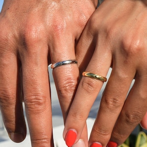Juego de anillos de pareja Sol y Luna, anillo celestial para pareja (2 unidades), anillo de aniversario a juego, anillo de compromiso ajustable para parejas (plata)