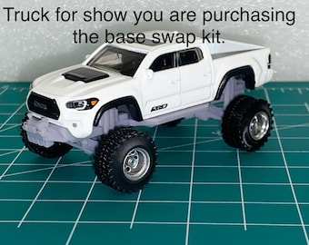 1/64 Scale Lift Kit Off-Road Suspendierung Basis-swap Für Hotcycle '20 Toyota Tacoma