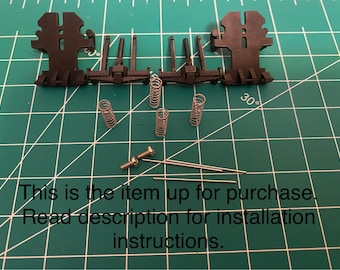 Kit de elevación de suspensión universal a escala 1/64 con piezas móviles funcionales: Camioneta de metal fundido, Hot Wheels, M2 Machines. Incluye todos los accesorios. Lea la descripción.